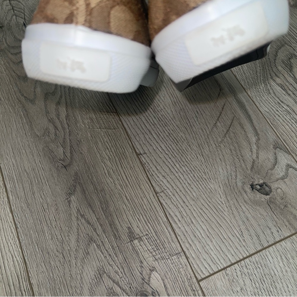 Coach Women's Slip-On Canvas Sneaker Shoes - Picture 3 of 6